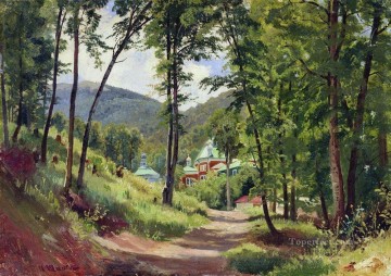 landscape Painting - in crimea classical landscape Ivan Ivanovich
